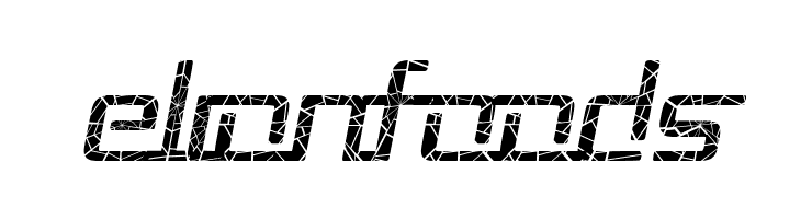 Republika II - Shatter Italic  Free Fonts Download