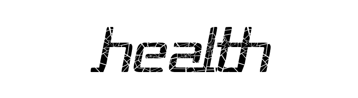 Republika II - Shatter Italic  Free Fonts Download