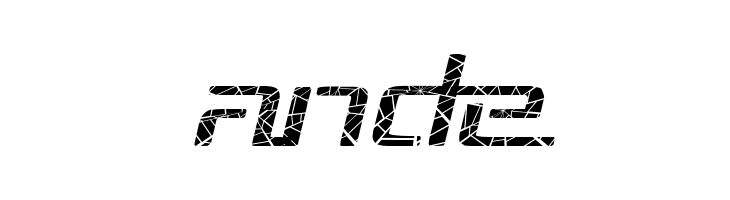 Republika III Exp - Shatter Italic  Free Fonts Download