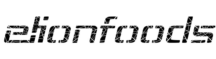 Republika III Exp - Shatter Italic  Free Fonts Download