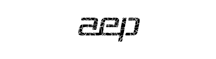 Republika - Shatter Italic  Free Fonts Download