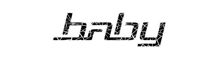 Republika Exp - Shatter Italic  Free Fonts Download