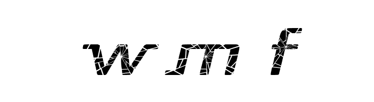 Republika Exp - Shatter Italic  Free Fonts Download