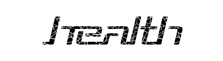 Republika Exp - Shatter Italic  Free Fonts Download
