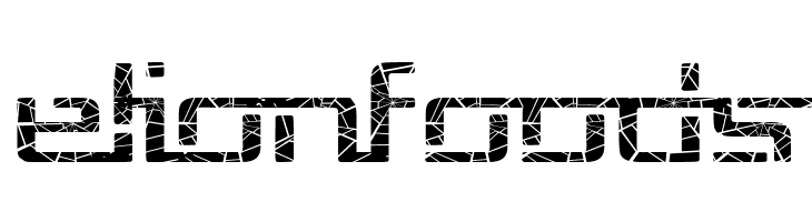 Republika V Exp - Shatter  Free Fonts Download