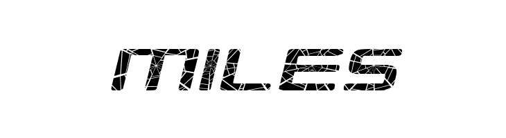 Republikaps Exp - Shatter Italic  Free Fonts Download