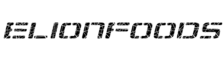Republikaps Exp - Shatter Italic  Free Fonts Download