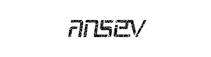 Republika III Cnd - Shatter Italic  Free Fonts Download