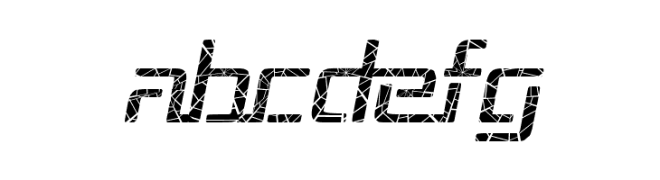 Republika III - Shatter Italic  Free Fonts Download