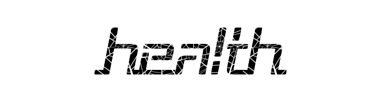 Republika III - Shatter Italic  Free Fonts Download