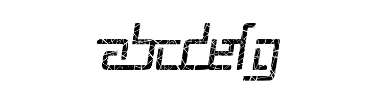 Republika V Cnd - Shatter Italic  Free Fonts Download