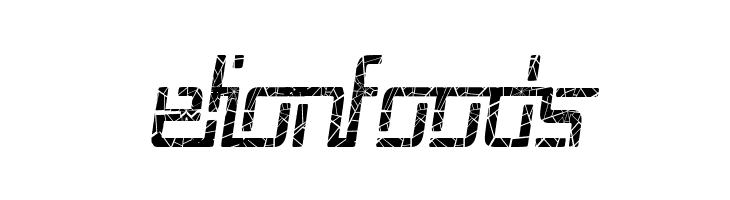Republika V Cnd - Shatter Italic  Free Fonts Download