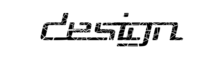 Republika V Exp - Shatter Italic  Free Fonts Download