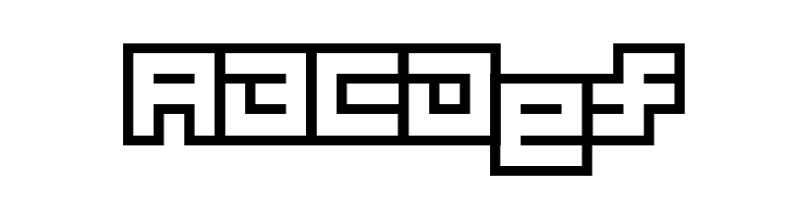 D3 Superstructurism Outline  Free Fonts Download