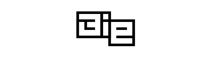 D3 Superstructurism Outline  Free Fonts Download