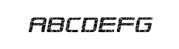 Republikaps - Shatter Italic  Free Fonts Download