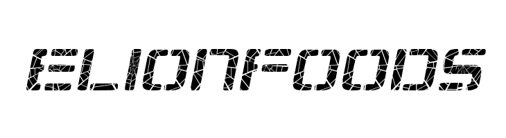 Republikaps - Shatter Italic  Free Fonts Download