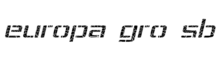 Republika IV Exp - Shatter Italic  Free Fonts Download