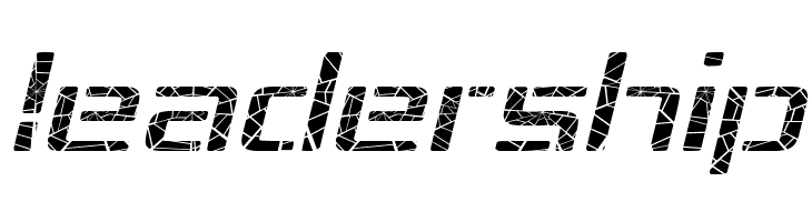 Republika IV Exp - Shatter Italic  Free Fonts Download