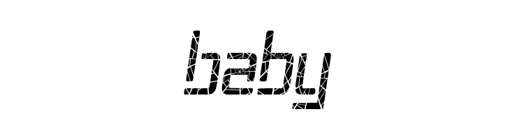 Republika II Cnd - Shatter Italic  Free Fonts Download