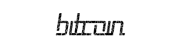 Republika II Cnd - Shatter Italic  Free Fonts Download