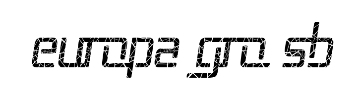 Republika II Cnd - Shatter Italic  Free Fonts Download