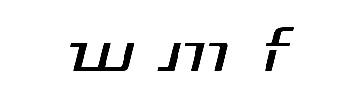 Republika III Exp - Light Italic  Free Fonts Download