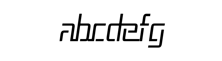 Republika III Cnd - Light Italic  Free Fonts Download