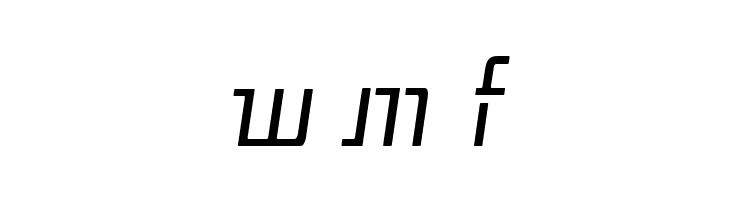Republika III Cnd - Light Italic  Free Fonts Download