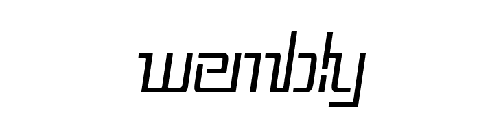 Republika III Cnd - Light Italic  Free Fonts Download