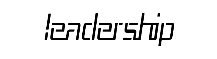 Republika III Cnd - Light Italic  Free Fonts Download