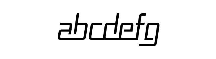 Republika Cnd - Light Italic  Free Fonts Download