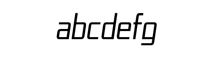 Republika IV Cnd - Light Italic  Free Fonts Download