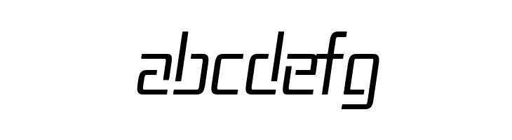 Republika II Cnd - Light Italic  Free Fonts Download