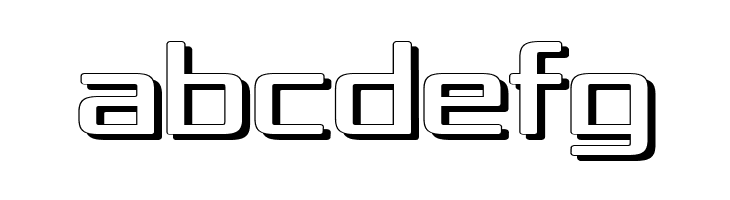 Republika IV Exp - Shadow  Free Fonts Download