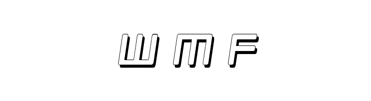 Republikaps Cnd - Shadow Italic  Free Fonts Download