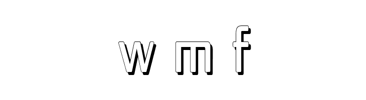 Republika IV Cnd - Shadow  Free Fonts Download