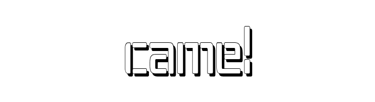 Republika IV Cnd - Shadow  Free Fonts Download