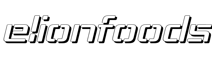 Republika IV Exp - Shadow Italic  Free Fonts Download