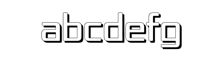 Republika IV - Shadow  Free Fonts Download