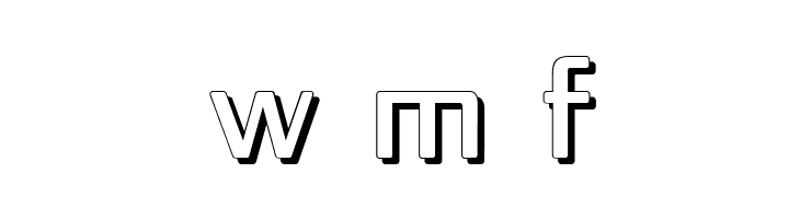 Republika IV - Shadow  Free Fonts Download