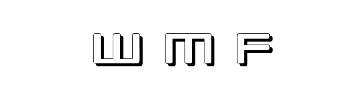 Republikaps - Shadow  Free Fonts Download
