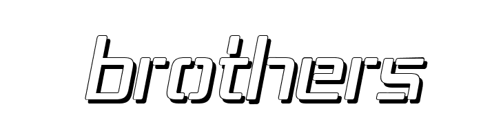 Republika IV - Shadow Italic  Free Fonts Download