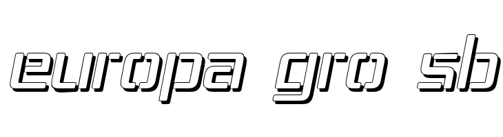 Republika IV - Shadow Italic  Free Fonts Download