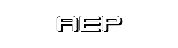 Republikaps Exp - Shadow  Free Fonts Download