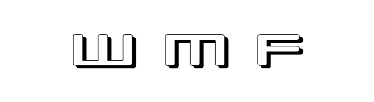 Republikaps Exp - Shadow  Free Fonts Download