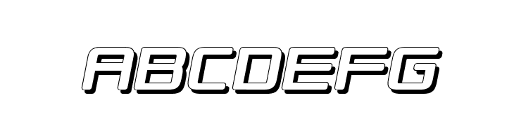 Republikaps - Shadow Italic  Free Fonts Download