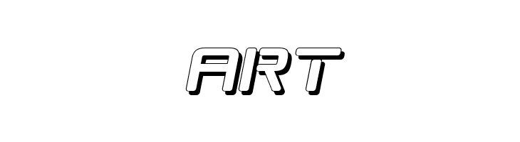 Republikaps - Shadow Italic  Free Fonts Download