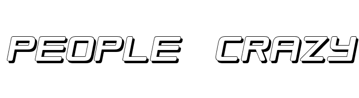 Republikaps - Shadow Italic  Free Fonts Download