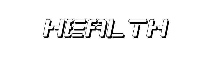Republikaps - Shadow Italic  Free Fonts Download